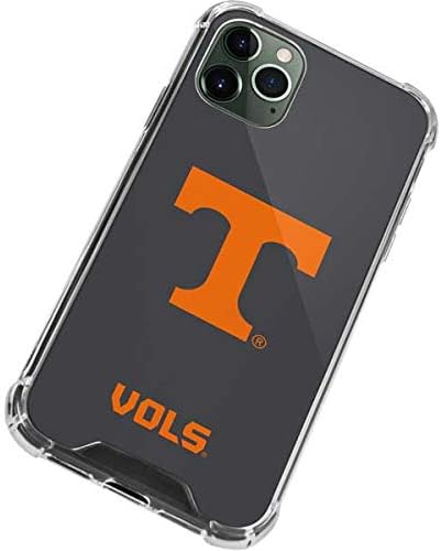 Skinit Clear Phone Case Compatible with iPhone 12 Pro Max - Officially Licensed University of Tennessee-Knoxville T Logo Vols on Gray Design