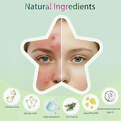 REDANHA 108 Count Heart & Star PimPle Patches for Face, Hydrocolloid Acne Pimple Patch with Tea Tree Oil for Party Gift Covering Zits Blemishes