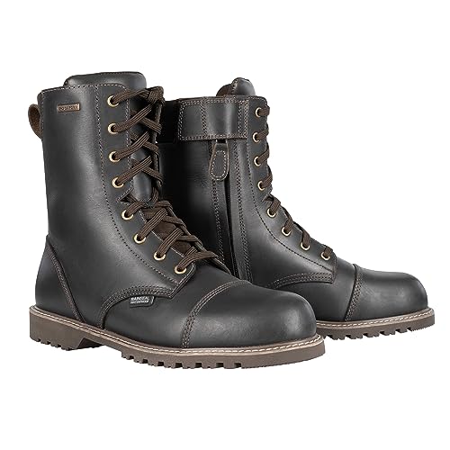 Oxford Botas de Moto Merton 2.0, Motociclista Hombre, Brown, 45.5 EU