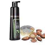 Sevic Natural Black Shampoo Plant Extraction Hair Dye Rapide Et Efficace Ne Fait Pas Mal Au Cuir Chevelu Hommes Et Femmes Tous Utilisent Un Salon De Coiffure(01)