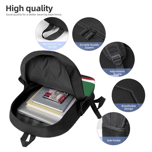 Mochila para laptop ligera con estampado resistente de Kenia 5