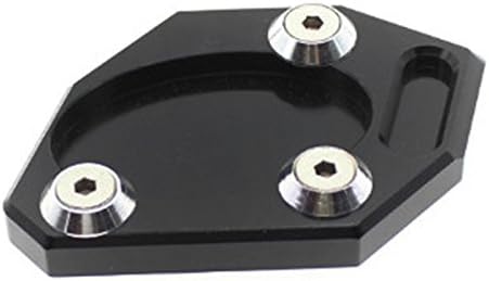 FXCNC Racing Aluminum CNC Motorcycle Side Stand Plate Kickstand Extension Pad Compatible with KAWASAKI Ninja 250 300R ZX250 EX300 Z250 2013-2020