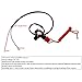 Stop Kill Switch Button 43cc 47cc 49cc Mini Pit Pocket Rocket Quad Dirt Bike ATV (Red)