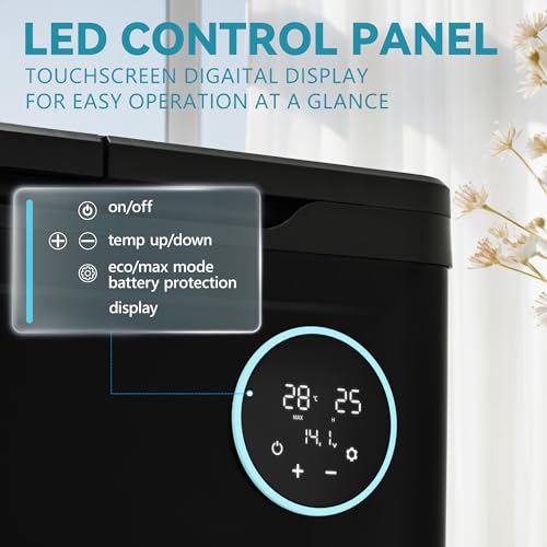 EUHOMY 58QT Dual Zone Portable Freezer