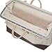 Klein Tools 5102-20 Heavy Duty Natural Canvas Tool Bag, Tool Tote, Multi-Purpose Bag with Wide Hinged Opening and Leather Handles, 20-Inch