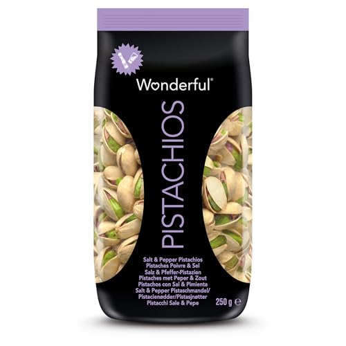 Wonderful Pistacchi Tostati Sale e Pepe, 250g