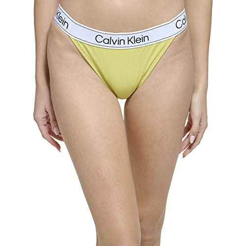 Calvin Klein Women's Low Waisted Elastic Logo Triangle Set-Bikini Bottom4