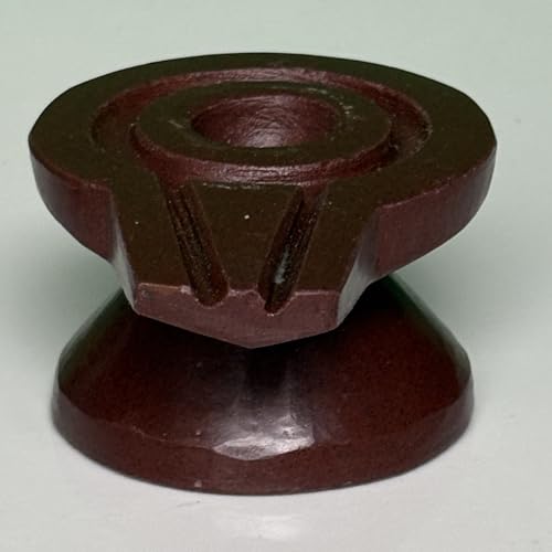 Image of Jaleri Yoni Base, Lingam Holder, Jalahari, Goripitham, Aadhar Saktipith Pitham Argha Stand Panapitham Hasta Kamal Base Jaleradhari For Narmadeshwar Shivling (3 Inch Brown Damru jaladhari)