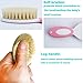Baby Hair Brush and Comb Set, Baby Brush with Soft Natural Bristles