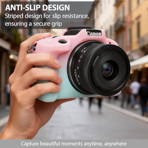 Funda para Cámara Canon EOS R50 de Silicona Suave miniatura 3