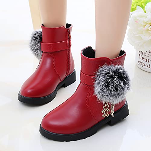 Toddler Shoes Kids Baby Girls Breathable Cozy Princess Ankle Boots Toddler Classic Designed Non Slip Shoes2