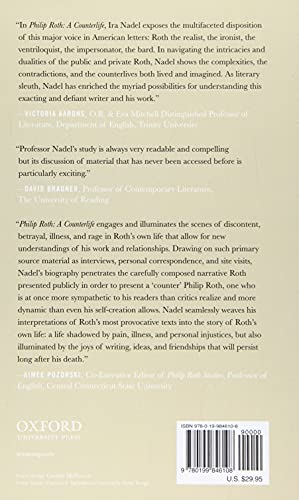 Philip Roth: A Counterlife
