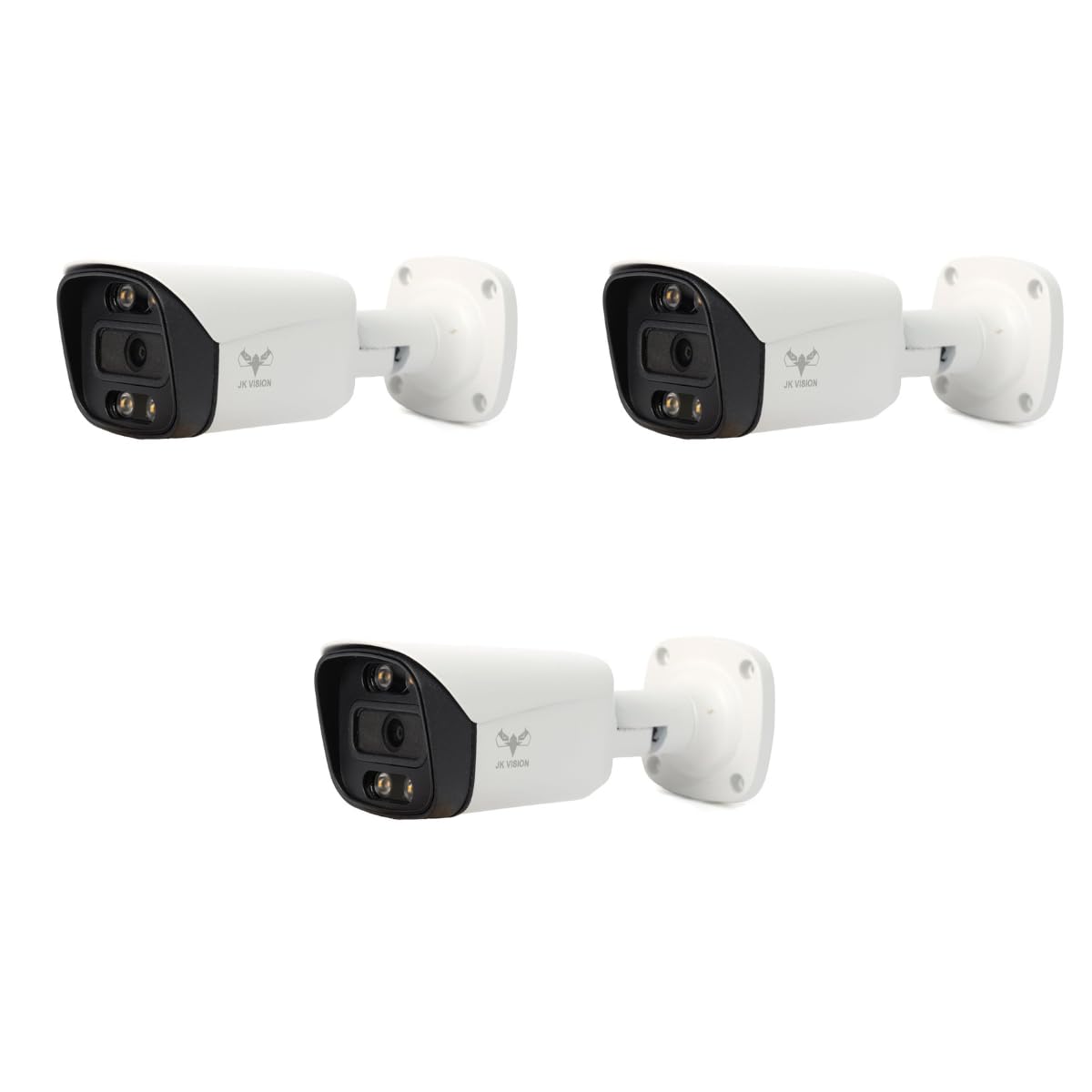 5MP 3 Bullet IP Camera Combo with 18 LED, Night Vision, Built in Audio, 30M Range, 1 Year Warranty-image-5