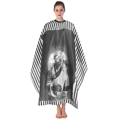 Barber Capes, Professional Nylon Hair Cutting Cape With Adjustable Snap Closure for Cutting, Waterproof Salon Large Haircut Cape Hairdressing Apron Shampoo Capes for Adults Salon Hair Stylist