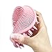 Pink Exfoliating Body Scrubber and Shower Brush - Soft Silicone Loofah for Kids and Adults - All Skin Types