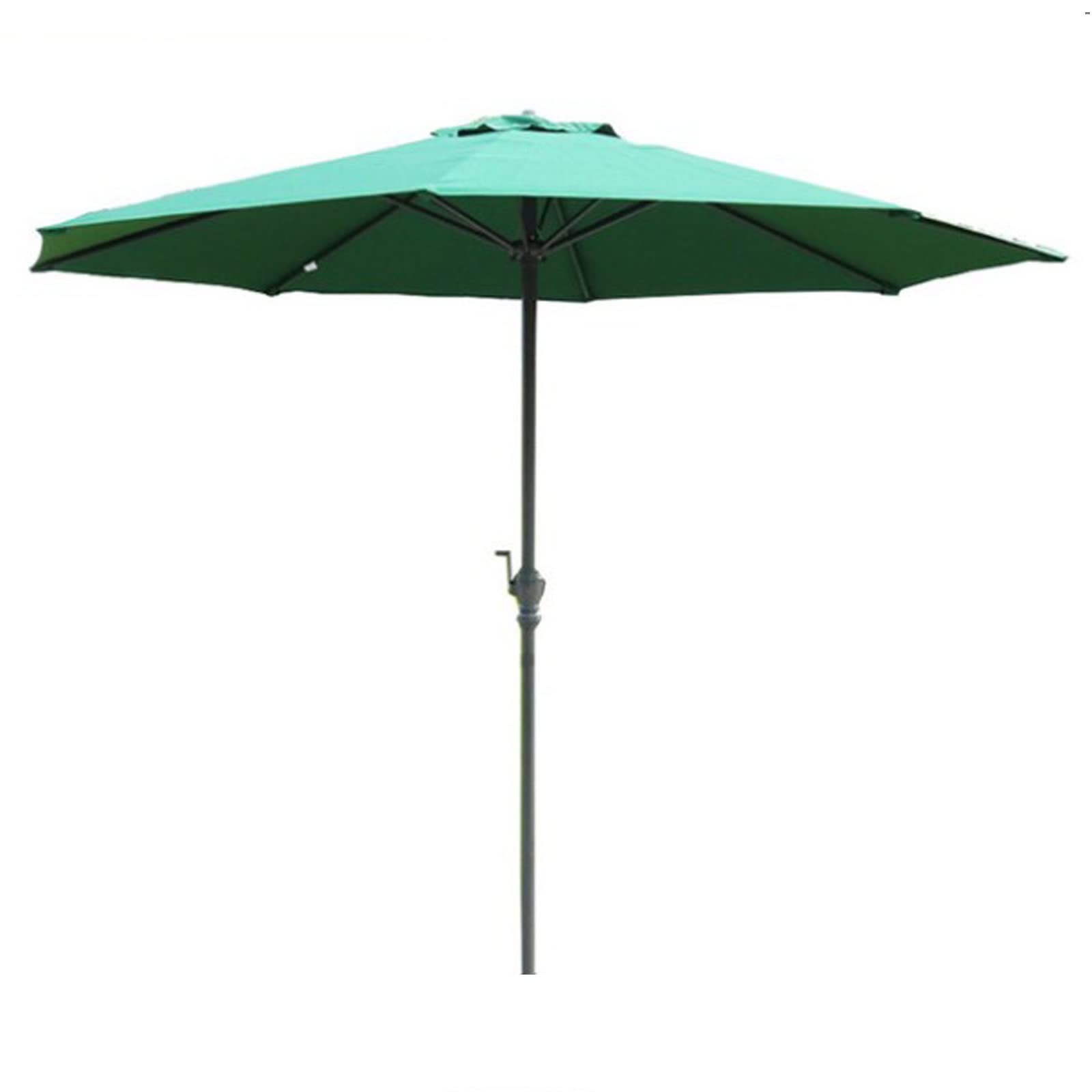 HCZKIUJY Garden Parasol Outdoor Table Umbrella,Sun Umbrella,With 8 Sturdy Ribs,Rain Windproof Umbrella,Portable,Sun Protection,For Backyard Pool Balcony Deck,Garden Parasol Umbrella (Green 118inch)