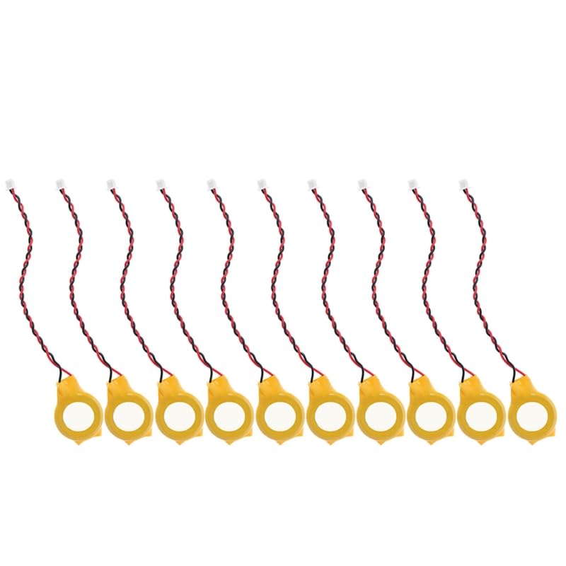 Lot De 5 Piles Cr2032 Jetables Au Lithium 3 V Pour Cartes Mères D'Ordinateur, Télécommandes