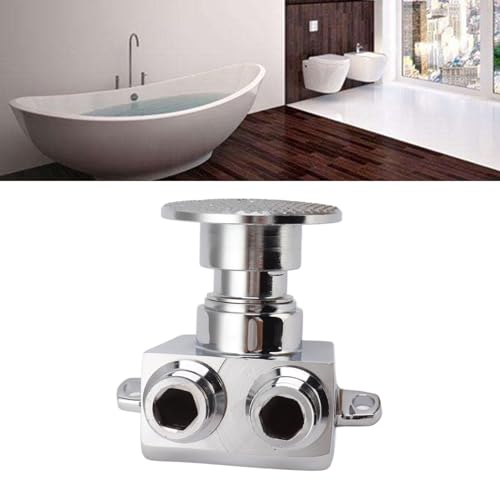 Touchless Copper Foot Pedal Control Tap Valve for Basin - Image 4