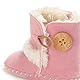 EDOTON Schneestiefel Baby Mädchen Weiche Sohlen Krippe Schuhe Kleinkind Stiefel Niedlich Winterschuhe (0-6 Monate, Rosa)