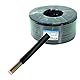 LogiLink CM06 Telefonkabel, 6-adrig, Flach, 100 m Länge, Schwarz