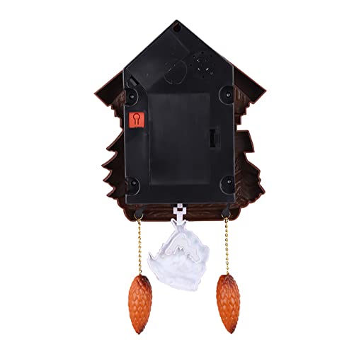 Aunmas SOPW58GUHV Wall Clock Traditional Chalet Tabletop Wall Sound Cuckoo Clock Tree House Clock thumb #7