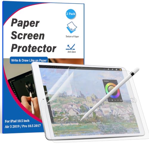Image of XIRON [2 Pack] Paperfeel Screen Protector for iPad 10th Generation (2022 Model, 10.9 Inch), Matte Paper Screen Protector for iPad 10 for Drawing, Writing - Anti Glare