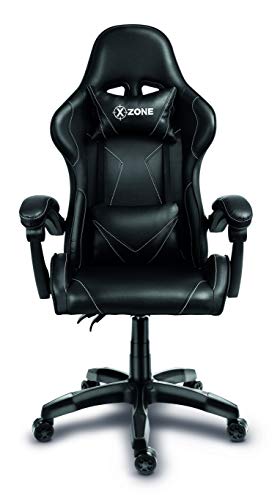 Cadeira Gamer Premium, Xzone, Preto/Branco - CGR-01-BW