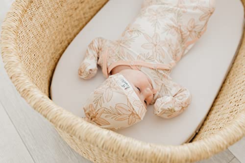 Miniatura 9 de Copper Pearl Gorro de bebé con nudo superior elástico suave Kiana