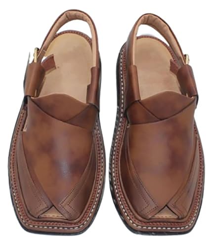 Double Sole Leather Hand Made Chappal Sandal - - Leather Sandals Men