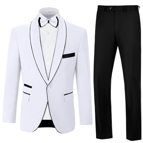 Mens Slim Fit Wedding Suit 3 Piece Suits One Button Party Prom Groom Tuxedo Shawl Lapel Business Dinner Suit Set2