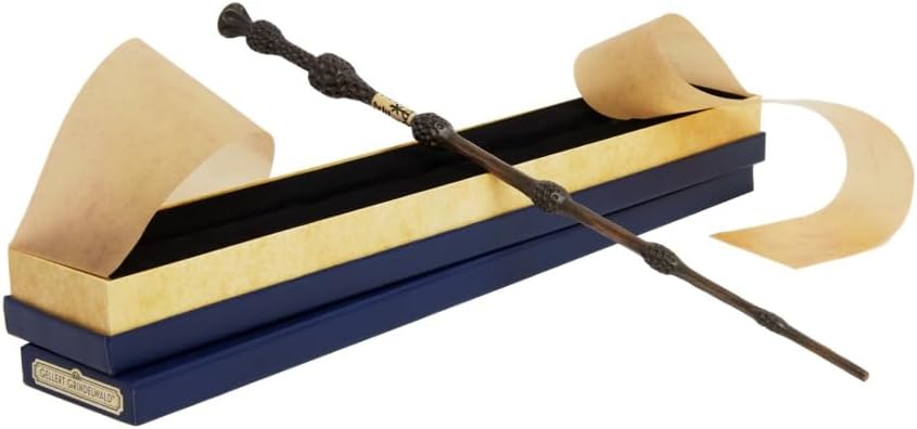 Harry Potter Personalized Grindelwald Wand – Official 15.75" Engraved Replica in Collector's Display Box