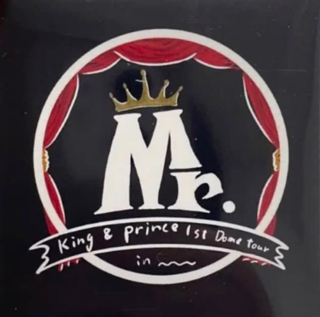 Amazon.co.jp: King & Prince キンプリ グッズ 〜Mr.〜 ロゴステッカー