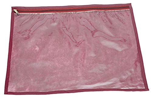 Image of Multiutility Non-Woven Saree Cover Dustproof Saree Storage Bag (Set of 6) | Maroon Color | Ideal for Saree & Ethnic Wear Protection | Clothes Organizer for Wardrobe