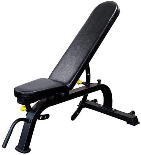 Timtools Weight Bench, Adjustable Multi-Function Workout Bench Professional Fitness Equipment Dumbbell Bench Supine Board Movable Family Exercise Fitness Bench Stool Workout Bench