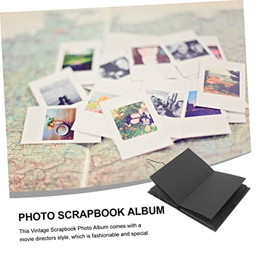 Tehaux Accordion Album Wedding Photo Frames Embellishments For Crafting Wedding Decoration Wedding Scrapbook Album Congrats Photo Book Foldable Photo Book Decorative Picture Holder Black #TOP5