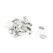 Aexit 24PCS Metal Passive Components DIP Low profil-e Quartz Crystal Oscillator Crystals 6MHz 20PF