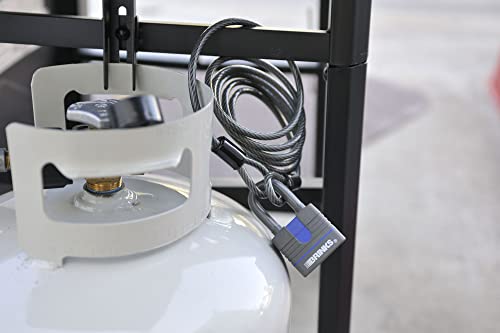 BRINKS - 1/4" X 6' Flexible Steel Loop Cable