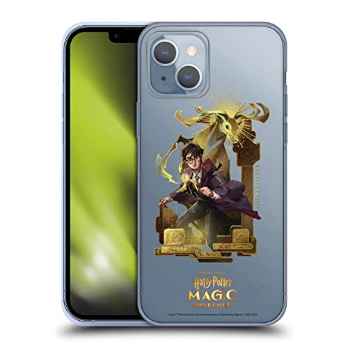 Protection Téléphone HP Initiales Harry Potter Coque Pour IPhone 14 Plus Officiel - HP Initiales Pour Protéger Votre Téléphone - Coque En Silicone Souple Avec Licence Officielle Harry Potter Coque Transparente Design HP