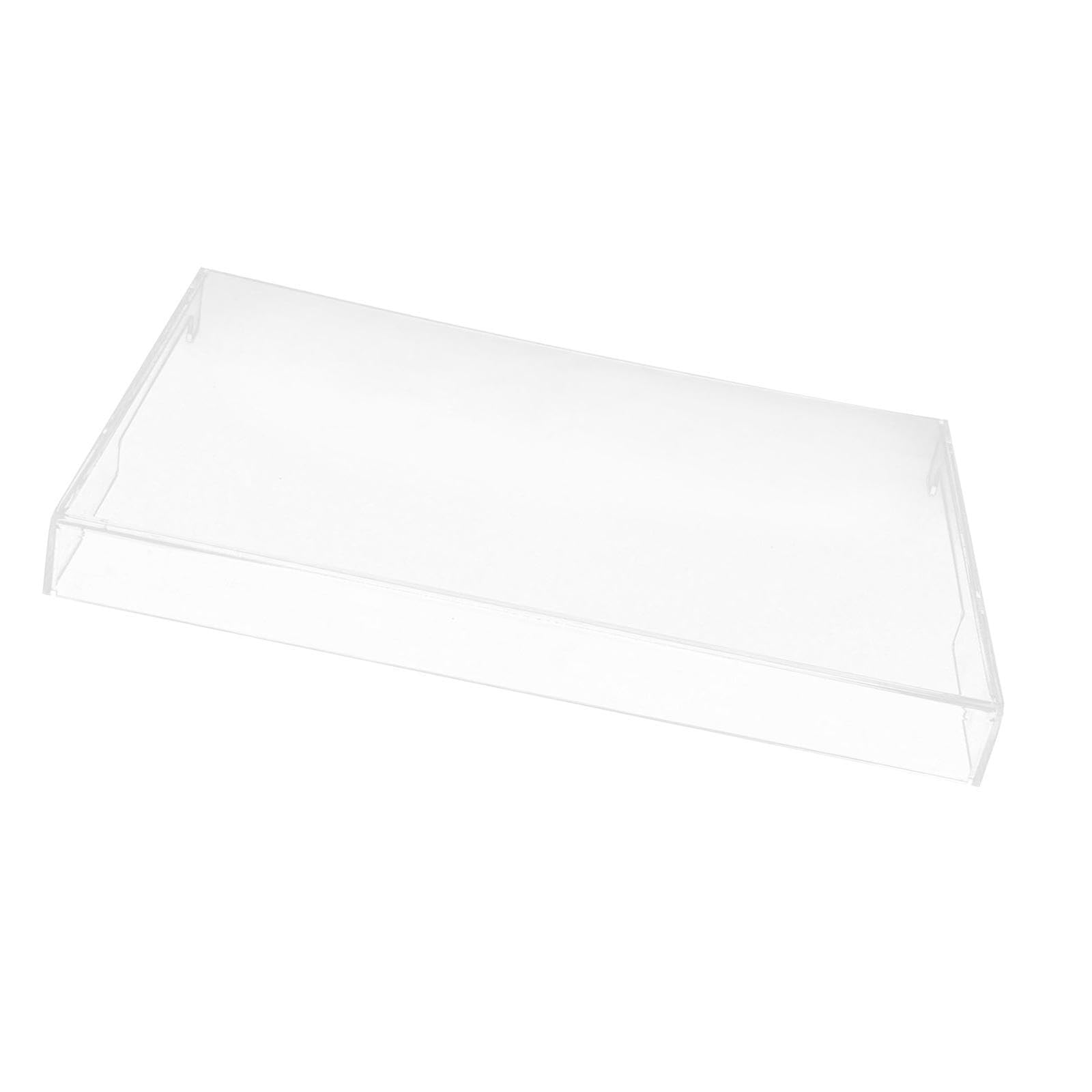Funda de acrílico protectora de teclado para portátil universal transparente y elegante 5