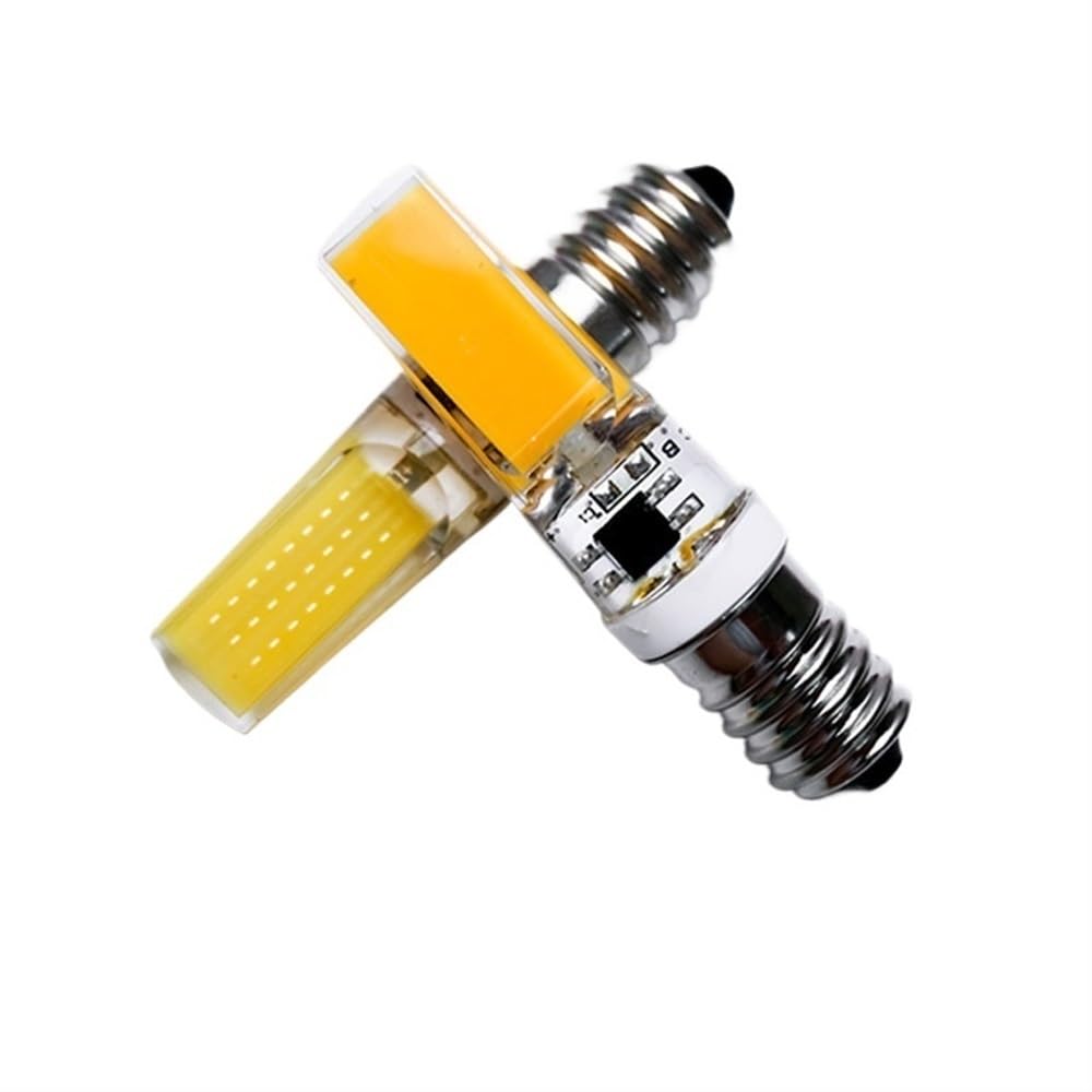 HHF Illuminazione domestica, Confezione da 20, Lampadina LED COB AC220V LED COB G4/G9/E14 3W/6W Dimmerabile 360 ​​Angolo del Fascio Lampada a Led Lampadari(Cold White,E14 220V 6W)