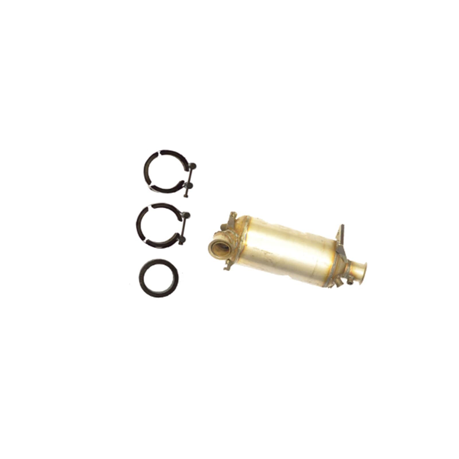 LRT DPF4014 Abgasanlage Diesel Compatible con VW Multivan T5 7HM, 7HN, 7HF, 7EF, 7EM, 7EN Transporter T5 Furgoneta 7HA, 7HH, 7EA, 7EH Transporter T5 Bus 7HB, 7HJ, 7EB, 7EJ, 7EF, 7EG, 7HF, 7EC