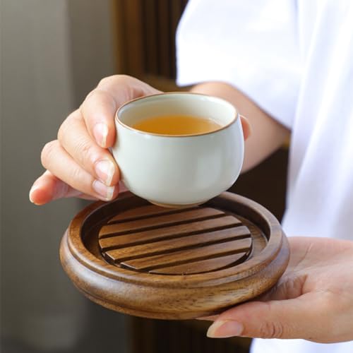 Support de pot isolant durable pour service à thé Gongfu