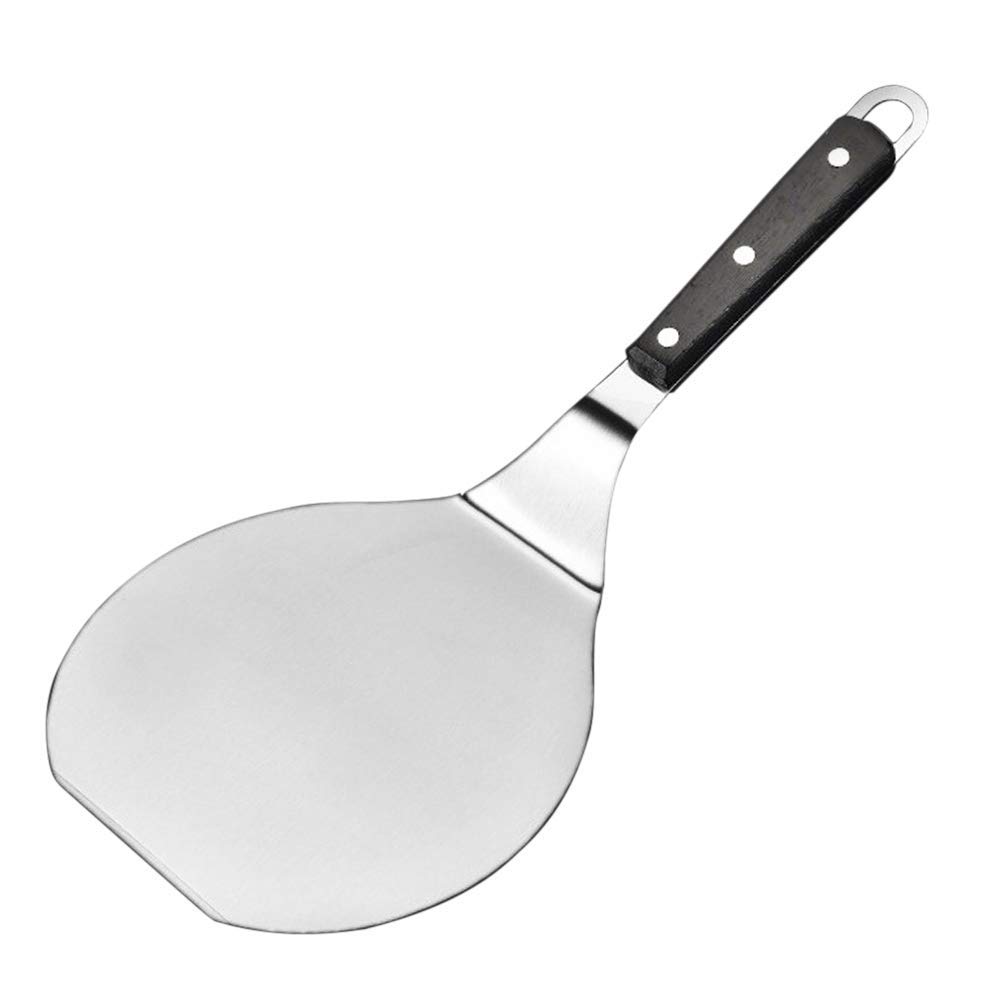 CALIDAKA Pizza Peel,Stainless Steel Paddle Cake Lifter,Paddle Round Cake Shovel Baking Tools with Handle for Cakes Pizzas for Baking on Pizza Stone Oven & Grill