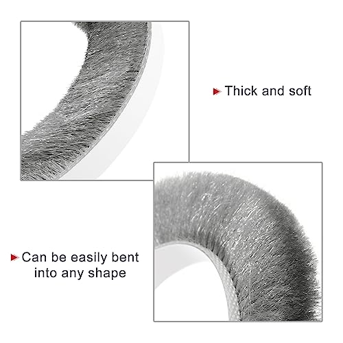 Brosse de décapage pour joints d'étanchéité durable et flexible 6,1 m - 5