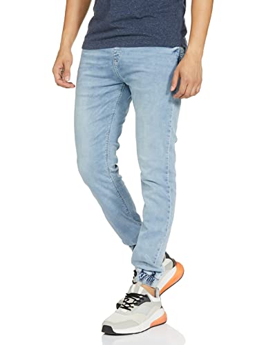 Image of Spykar Men's Rover Regular Fit Mid Rise Casual Jeans