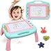 Toys for 3 Year Old Girls, Magnetic Drawing Board Toddler Toys for Girls Boys, A Etch Erasable Doodle Board Kids Toy with 1 Pen Sketch Boards, Easter Birthday Gifts for 3 Year Old Girl Learning Toy