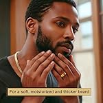 Beard Kit for Black Men: Beard Care Kit w/Balm, Oil & Vitamin Spray, All-Natural Ingredients for Men Grooming and Care, Ideal Fathers Day Birthday & Valentines Day Gifts for Him - Image 3