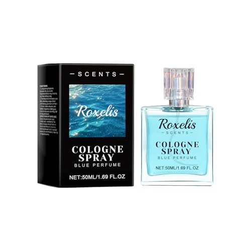 Gulong - Perfume azul, fragancia natural, fragancia fresca, fragancia ámbar, elegante perfume para pareja y cita