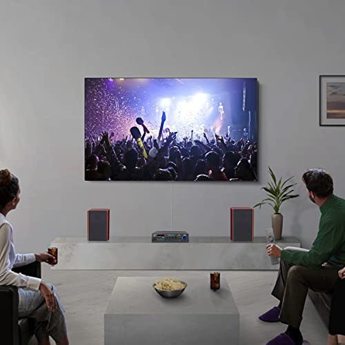 LiNKFOR 1 Paire Enceintes de Bibliothèque Passives 2.0 avec Haut-Parleur de Graves 5,5 Pouces, Tweeter 1 Pouce… - Les Beatles, Paul McCartney, John Lennon, RIngo Starr, George Harrison LiNKFOR 1 Paire Enceintes de Bibliothèque Passives 2.0 avec Haut-Parleur de Graves 5,5 Pouces, Tweeter 1 Pouce… – Image 5
