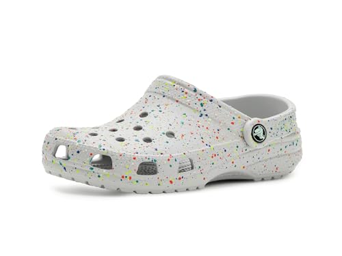 Crocs Unisex Kids Classic Marbled Tie-Dye Clogs (Toddler) Atmosphere/Multi Glow 6 Toddler Medium